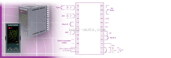 欧陆3204/3208/3216仪表