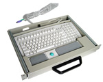 1U可上架式工业键盘 IPC-215B