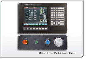 可进行单段运动或连续运动的ADT-CNC4860新一代高档数控铣床系统