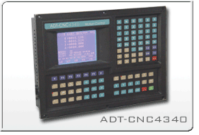 超大的程序存储空间ADT-CNC4340铣床控制系统