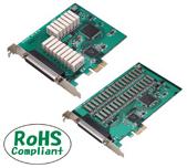 PCI Express总线铅接点继电器数字输出接口板RRY-16C-PE/RRY-32-PE