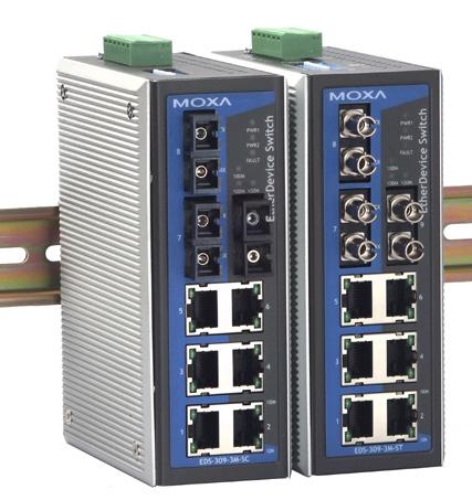 晋中 MOXA EDS-309-3M-SC 代理 光纤交换机