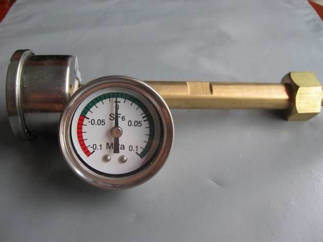 40MMSF6全不锈钢 （六氟化硫）气体密度压力表