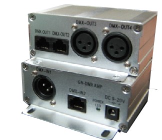 DMX512隔离信号放大器 DMX512放大器 LED中继器 分路器