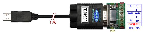 USB与RS-485/422/232转换器