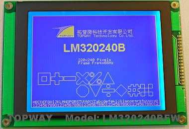 320*240点阵,5.1寸兼容Optrex DMF50081系列液晶显示模块