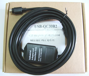 Cáp lập trình USB-QC30R2+ cho PLC Melsec Q