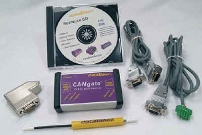 CANgate-CAN到ASCII网关转换器