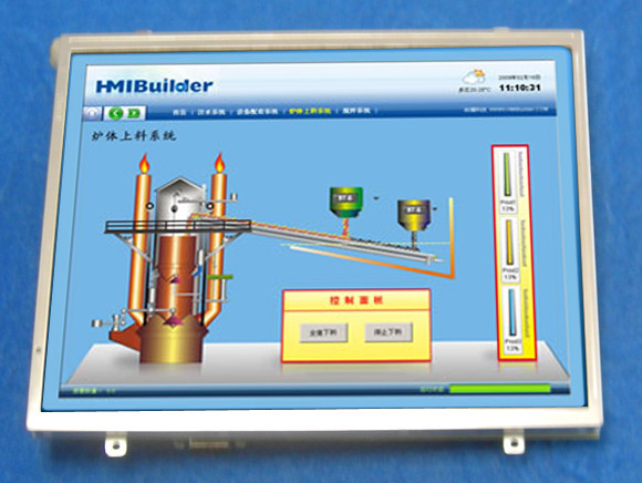 10.4寸工业液晶显示器/模块（智能型串并口800*600）