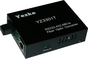 RS-232/422/485至单模单纤转换器