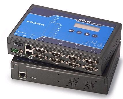 MOXA NPort 5610-8-DT 代理 串口服务器
