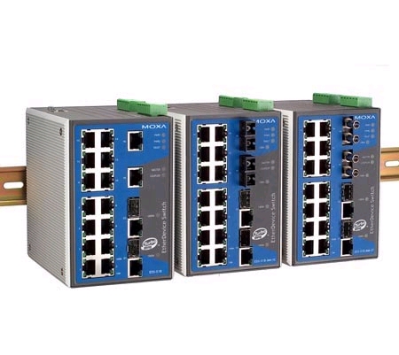 MOXA EDS-518A 代理 冗余交换机