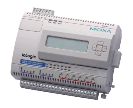 MOXA ioLogik E2214 代理 智能I/O
