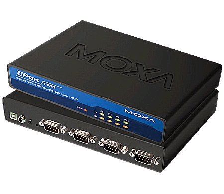 MOXA UPort 1450 代理 USB转串口