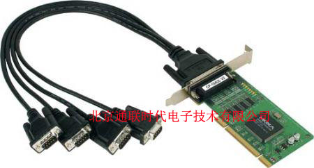 MOXA CP-104UL 4 口RS-232 通用 PCI 多串口通讯卡