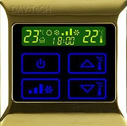 DAV-TECH触摸屏温度控制开关控制器