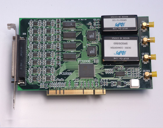阿尔泰PCI2008 （模拟量输入 16路同步 12位 每路25KS/s 8K字FIFO ）