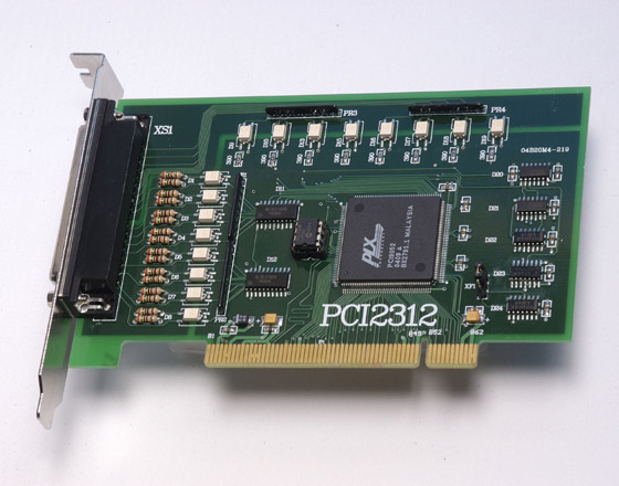 阿尔泰PCI2312光隔开关量卡（16路光隔离数字量输入、16路光隔离输出卡）