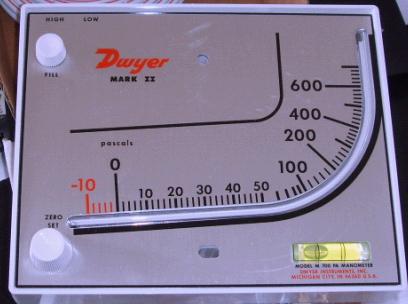 DWYER M-700Pa红油压差表