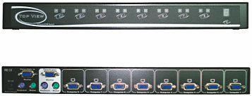 瑞旺RAYON kvm切换器 WKVM108 PS/2 KVM