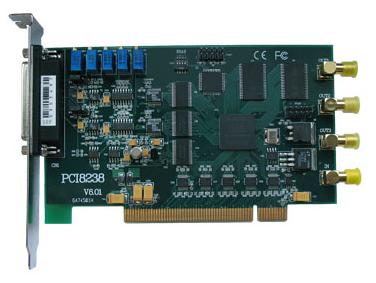 2路PCI任意波形发生器卡PCI8238信号发生器卡