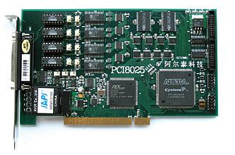 4路同步数据采集卡每路400K14位采集样PCI8025
