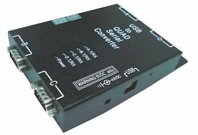 USB转串口 4口USB转串口转换器UTS004 珠海瑞旺RAYON