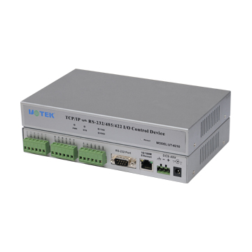 UT-6210 TCP/IP TO RS-232/485/422远程数字量I/O 控制器