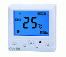 RS485网络型温控器,联网型温控器,带通讯风机盘管温控器