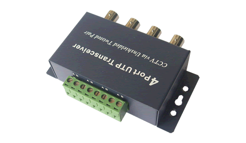 通谱康/双绞线4路无源视频传输器 双绞线抗干扰器 UC0204TB