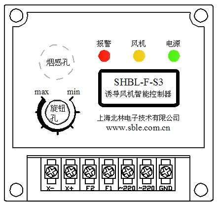 S3/M3联动型诱导风机智能控制器