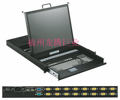 瑞旺 kvm切换器 军工级SMK990-17 Combo USB PS/2 键盘/鼠标