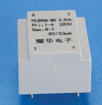 安全隔离变压器 PE2006-M 0.35VA