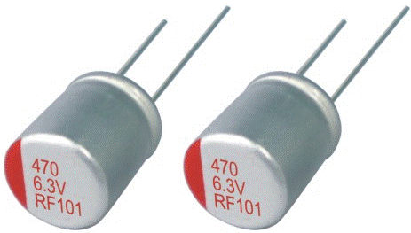 2.5-16V长寿命固态电容器-RF系列