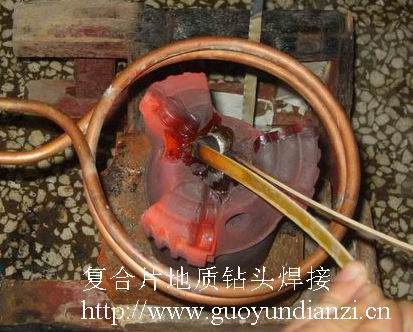 高频焊接设备—三翼钻头焊接机节
