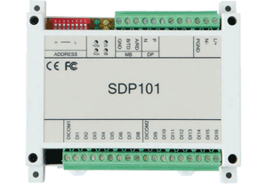 腾控科技 SDP101 16路DI高性能PROFIBUS－DP从站IO模块