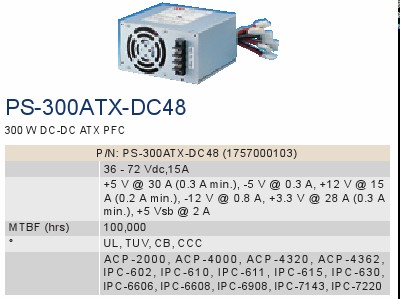 研华直流电源PS-300ATX-DC48