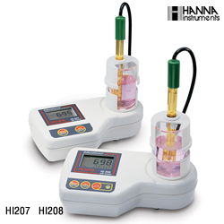 意大利哈纳HI207/HI208搅拌型PH测定仪
