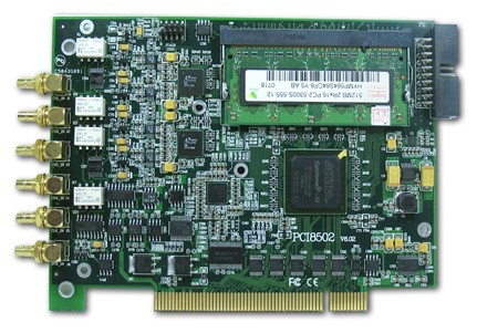 PCI8502高速度采集40MS/s 12位 4路同步模拟量输入