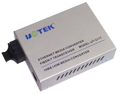 UT-2177SM/MM 网络光纤收发器
