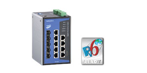 MOXA 9口全千兆网管型以太网交换机  EDS-G509系列
