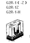 G2R-1 DC12V原装OMRON功率继电器