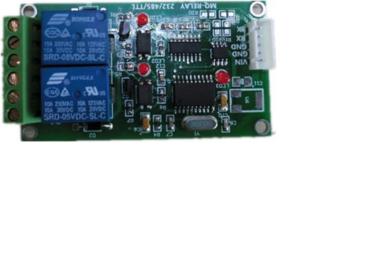 RS232/485/TTL单路/双路继电器控制模块