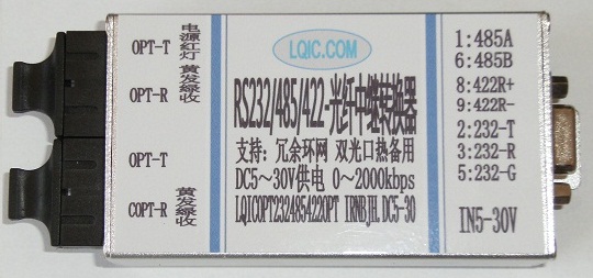 RS232 485 CAN-光纤转换器环网型 数据光端机