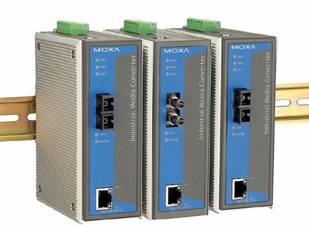 MOXA 工业型光电转换器 IMC-101IMC-101-产