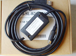 销售串口和USB接口AB的PLC和爱默生PLC编程电缆