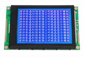 lcm320240-1 蓝底白字显示屏 C51系列单片机连接