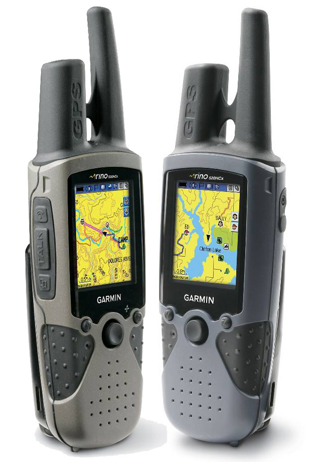 佳明Rino 520HCx 可对讲的手持GPS【面积测量，航线航迹航点】