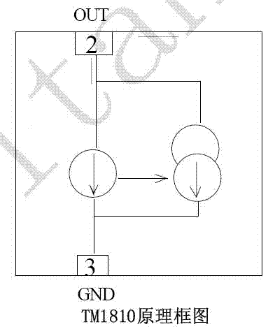低价天微原厂TM1810照明恒流IC