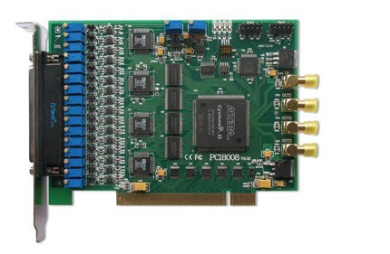 PCI8018采集卡 80KS/s 14位 16路同步模拟量输入采集卡